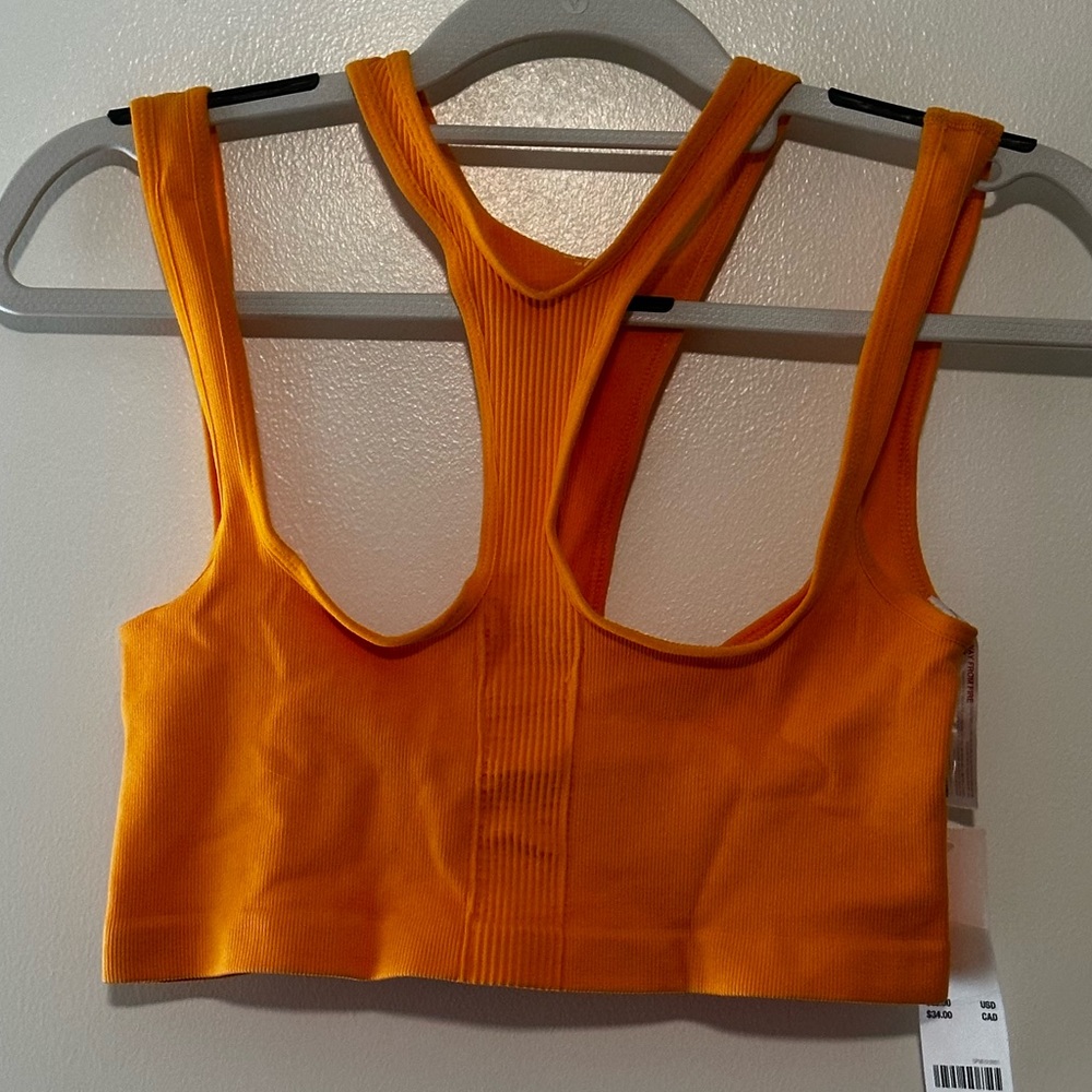 Out From Under Orange Tank Top